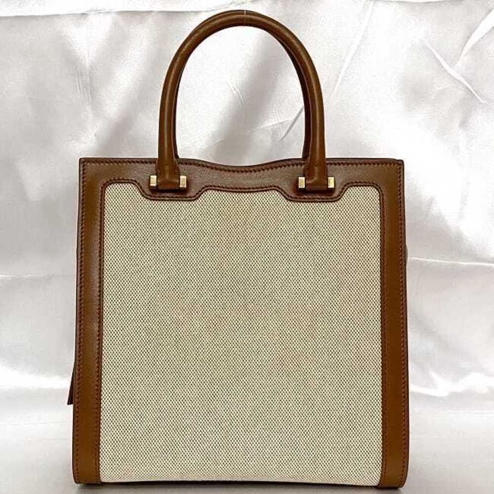 Saint Laurent Bag Uptown Brown Beige Shoulder YSL Handbag Clutch UP TOWN - Picture 4 of 10